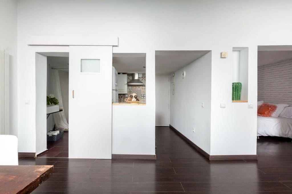 Modern Top Floor Loft At Malasana'S Heart Madrid Kültér fotó