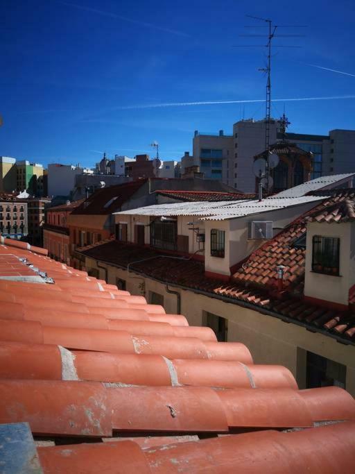 Modern Top Floor Loft At Malasana'S Heart Madrid Kültér fotó